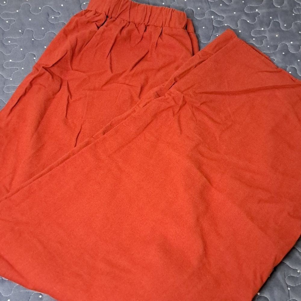 Cali 1850 linen blend wide leg pants